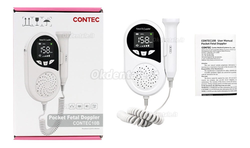 Doppler fetale tascabile CONTEC 10B LED